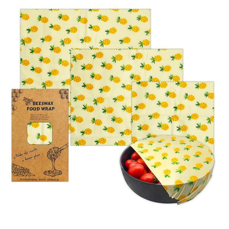 Organic Beeswax Food Wrap – Reusable & Sustainable Food Storage Solution