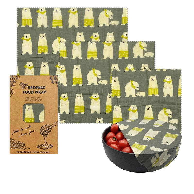 Organic Beeswax Food Wrap – Reusable & Sustainable Food Storage Solution