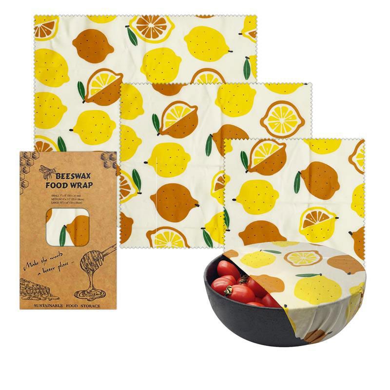 Organic Beeswax Food Wrap – Reusable & Sustainable Food Storage Solution