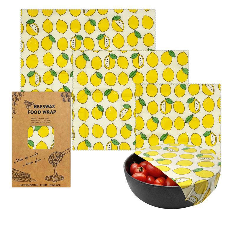 Organic Beeswax Food Wrap – Reusable & Sustainable Food Storage Solution