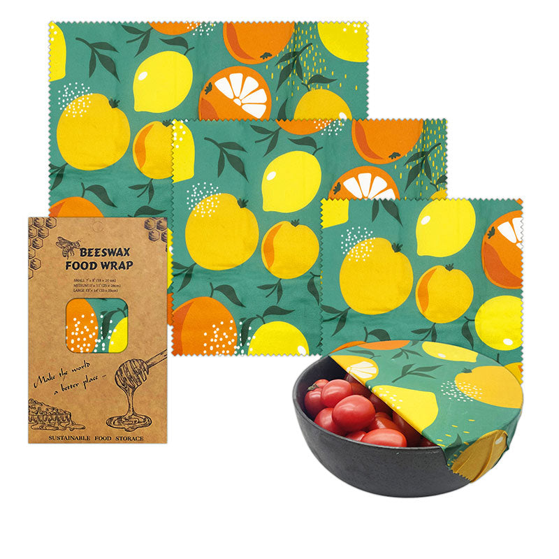 Organic Beeswax Food Wrap – Reusable & Sustainable Food Storage Solution