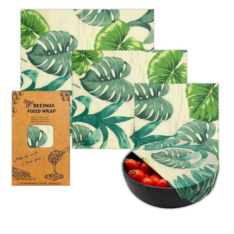 Organic Beeswax Food Wrap – Reusable & Sustainable Food Storage Solution