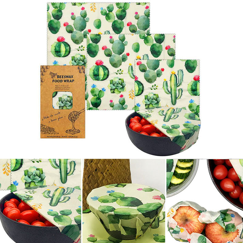 Organic Beeswax Food Wrap – Reusable & Sustainable Food Storage Solution