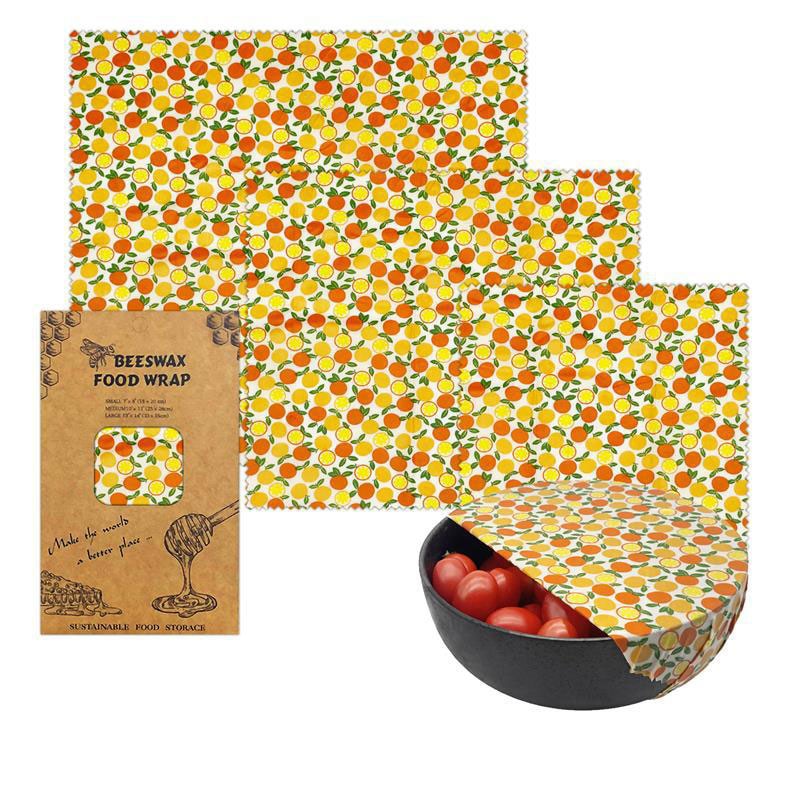 Organic Beeswax Food Wrap – Reusable & Sustainable Food Storage Solution