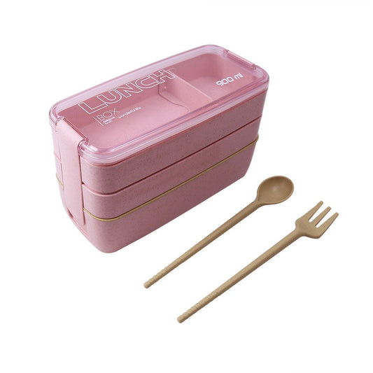 Eco-Friendly Bento Lunch Box – Sustainable, Multi-Compartment Meal Container